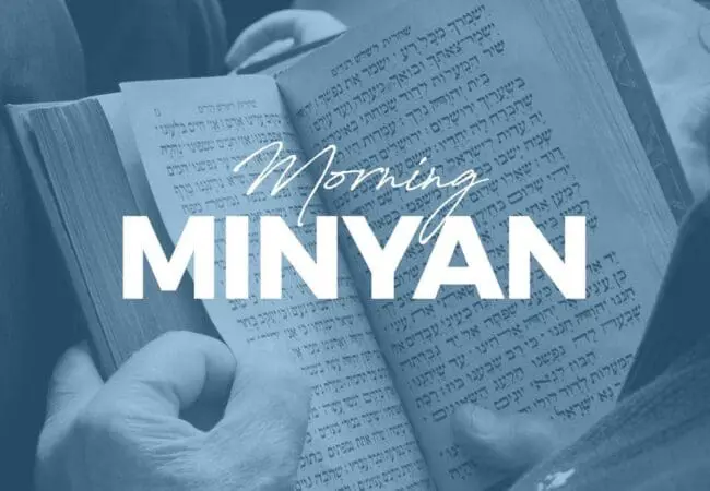 Minyan Thanksgiving Day