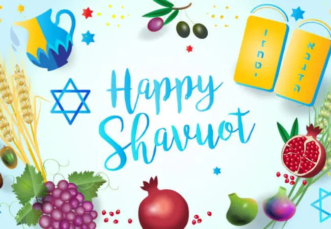 Shavuot begins June 1