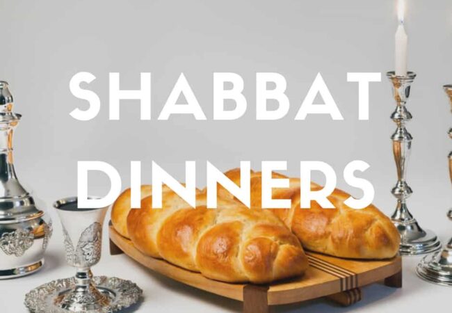 Scholar in Residence Shabbat Dinner